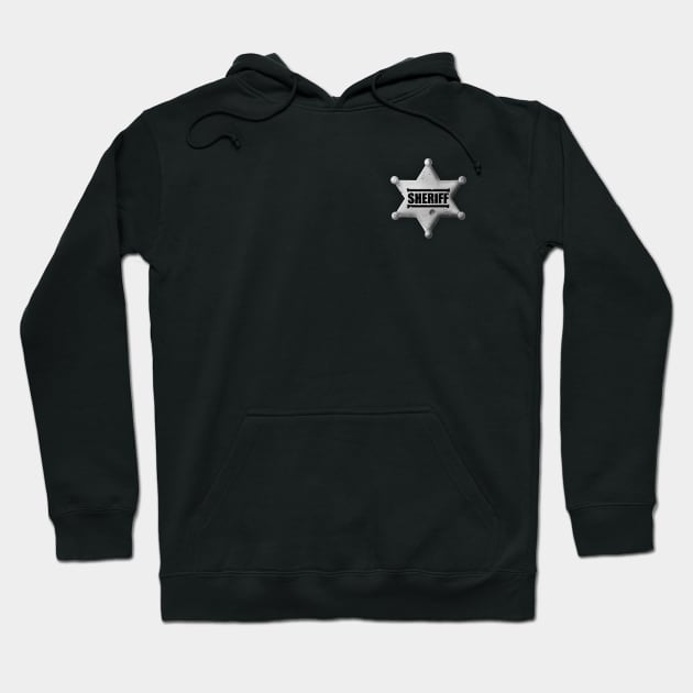 Sheriff's badge_v2 Hoodie by T-art